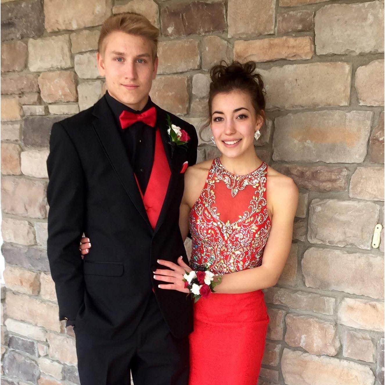 Junior year prom.
