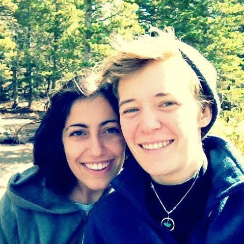Our first backpacking trip together, September 2012