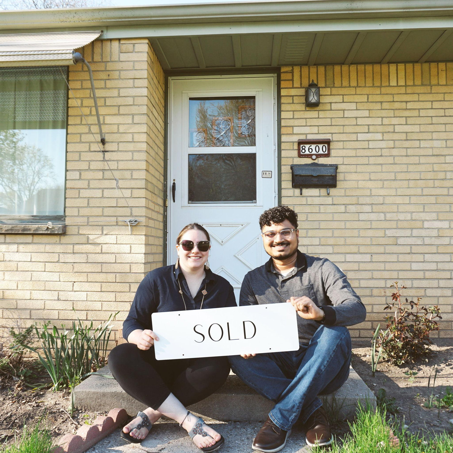 The day we bought our first home 🧡🏠