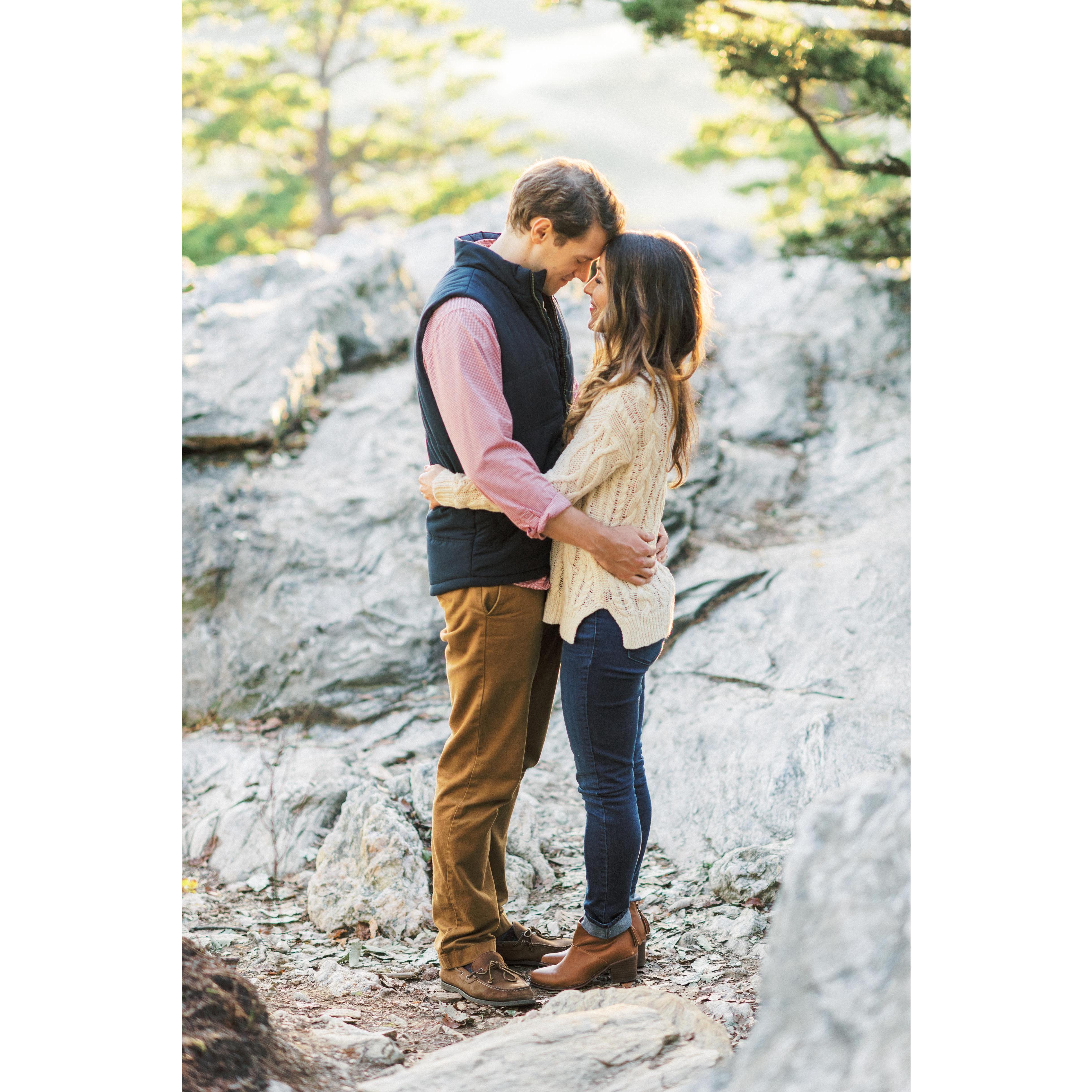 Engagement photo session 10/13/2018