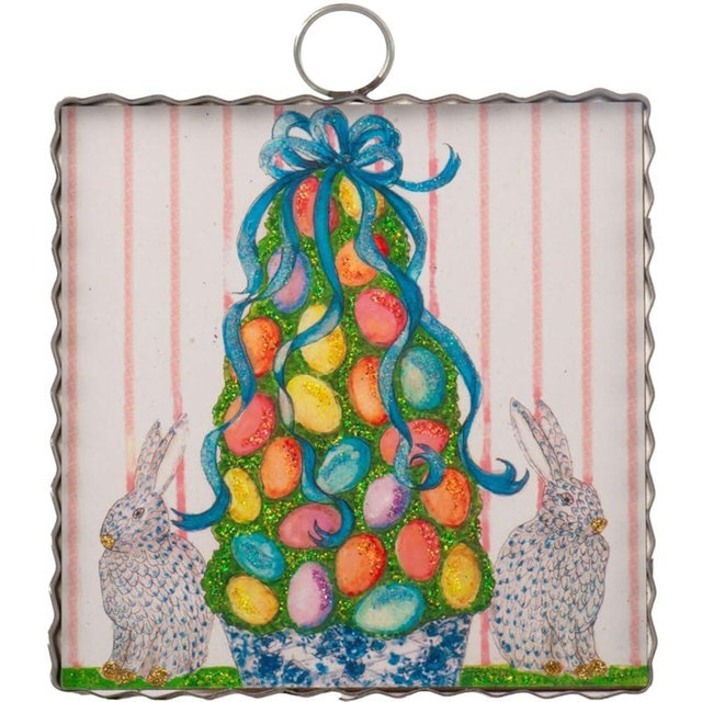 The Round Top Collection-The Round Top Collection- The Round Top Collection- Mini Gallery Egg Topiary Decorative Ornament