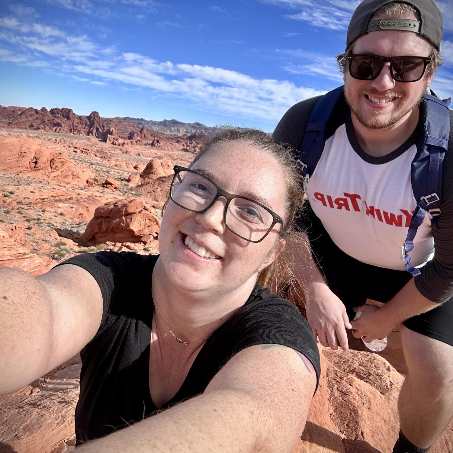 Red rock canyon in Vegas