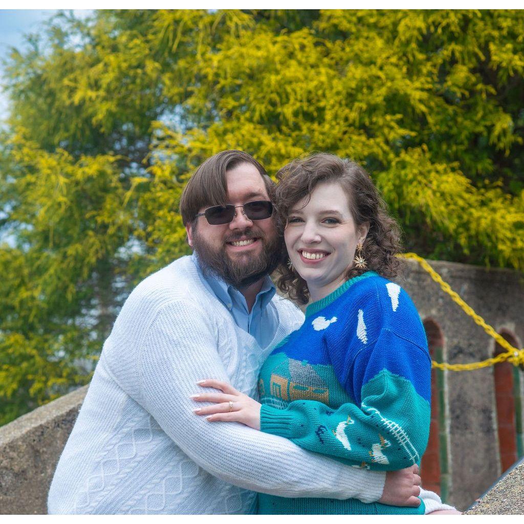 We had the chance to recreate an image taken of Kayleigh's parents after their engagement!