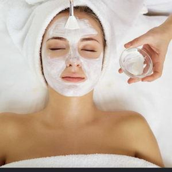 Facial before the wedding
