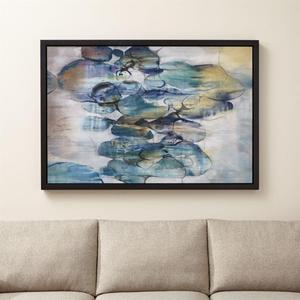 Turquoise Assemblage Print
