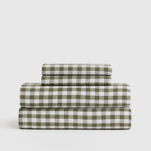 Quince European Linen Sheet Set - King