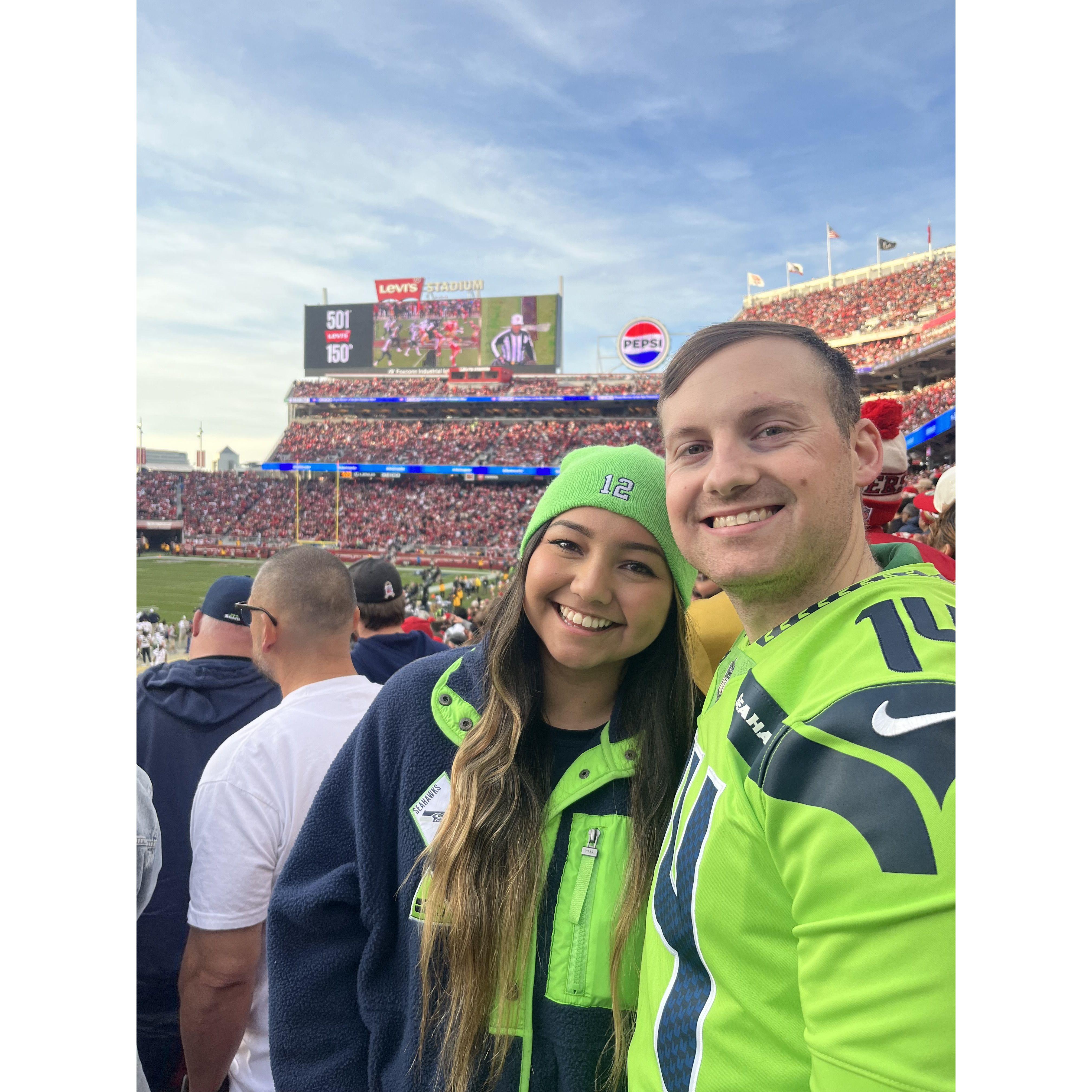 First Seahawks vs. Niners game