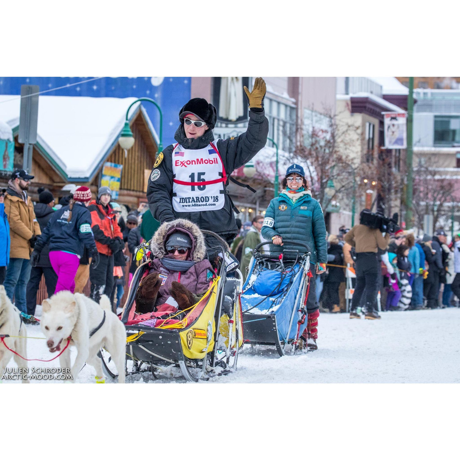 Our first Ceremonial Start of the 2018 Iditarod.