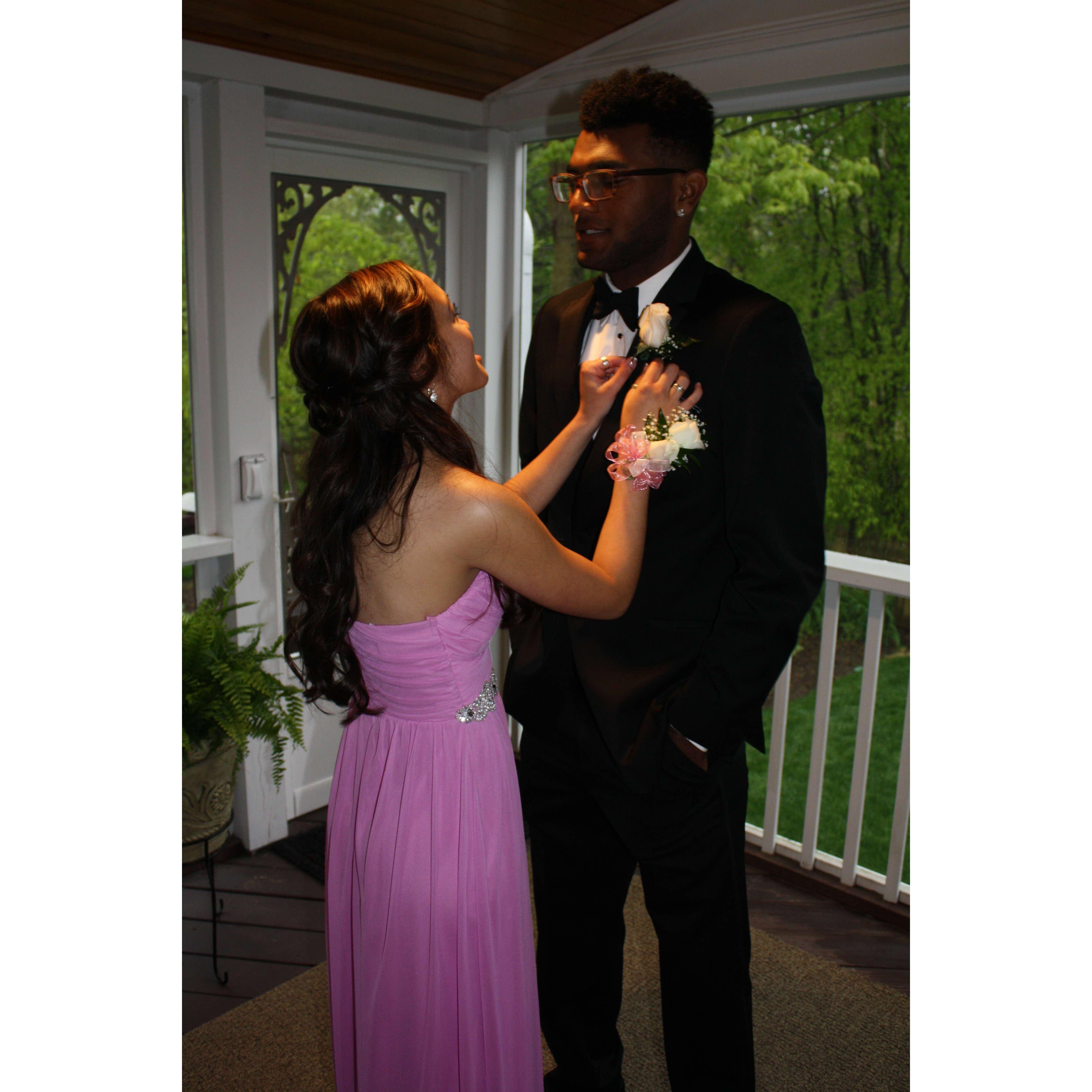 2015- First prom!
