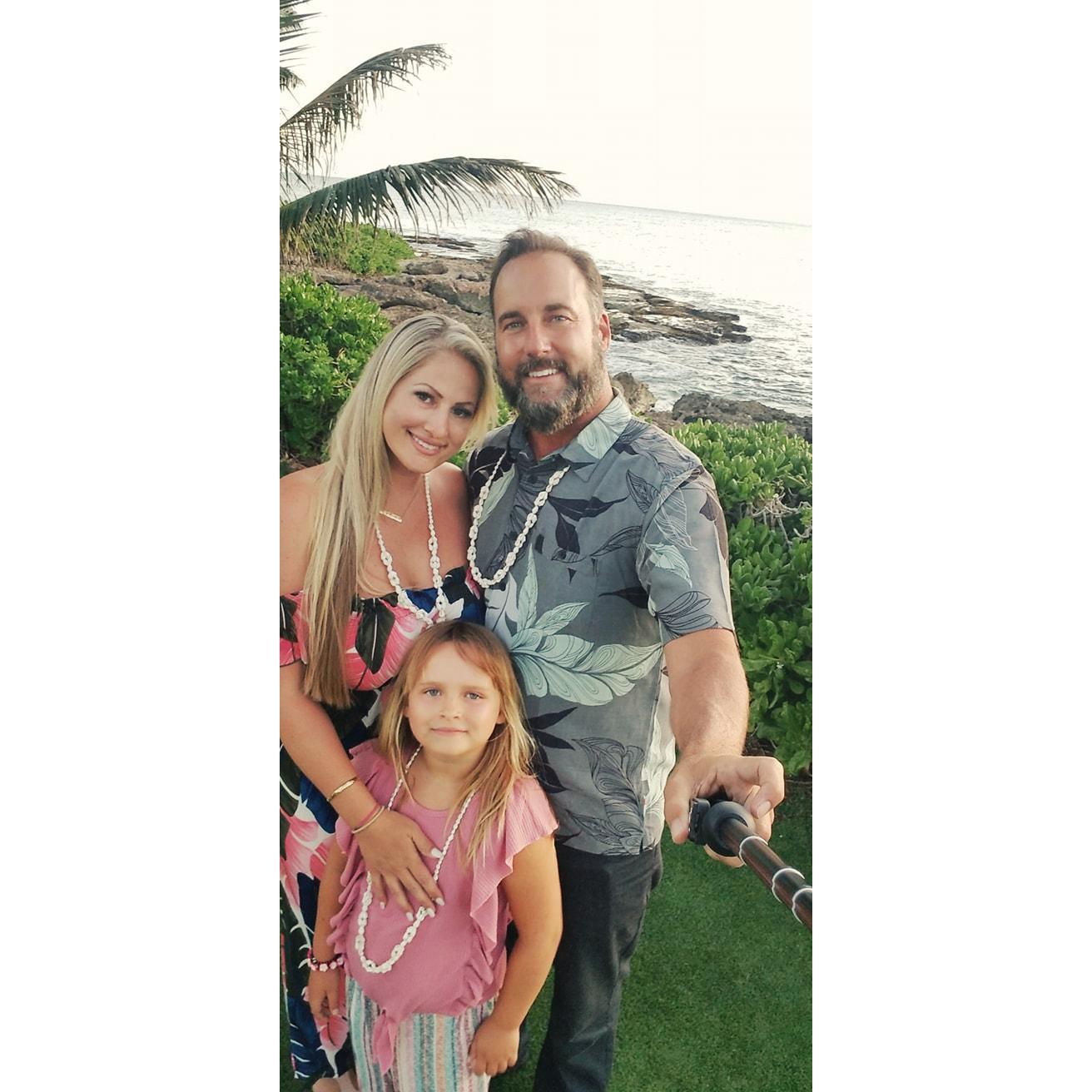 April 2021, Brielle's First Luau in Hawaii