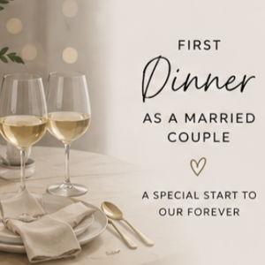 First Married Dinner
