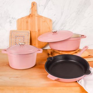 Neo 5-Piece Dutch Oven & Fry Pan Set