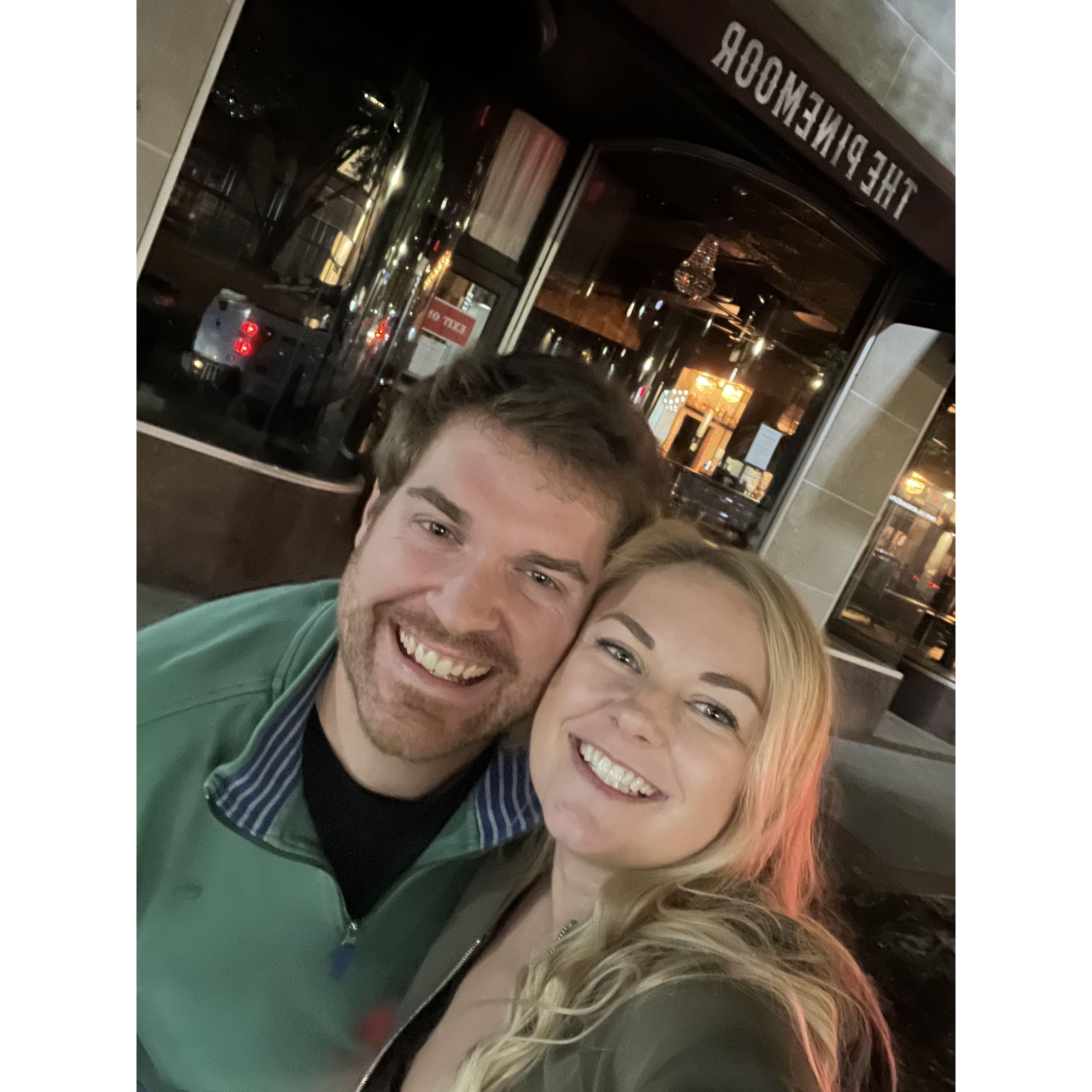 Revisiting the spot of our first date