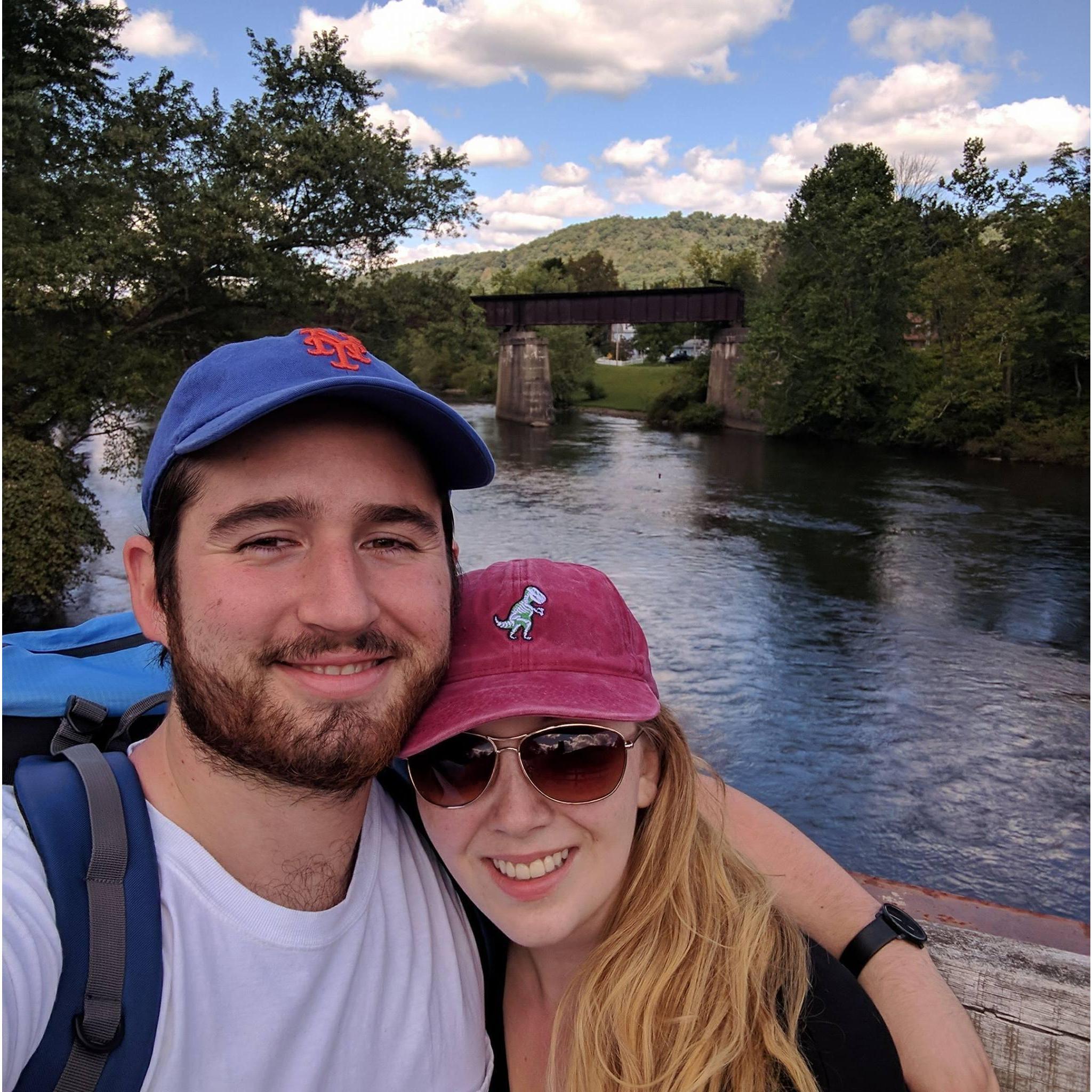 On a weekend camping trip, Stephen and Morgan went for a 20 mile bike ride. Morgan fell of her bike .... many times