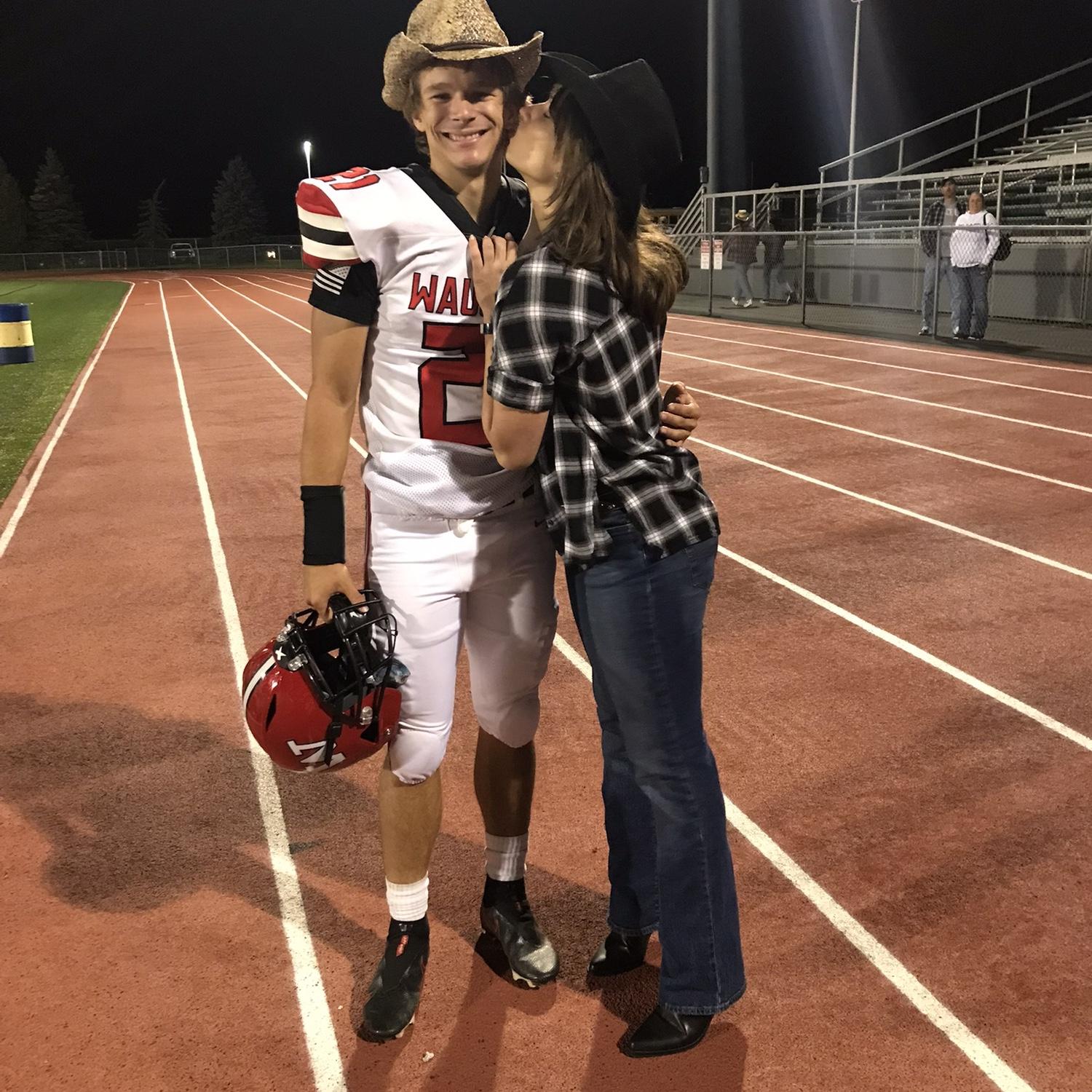 Sideline Smooch