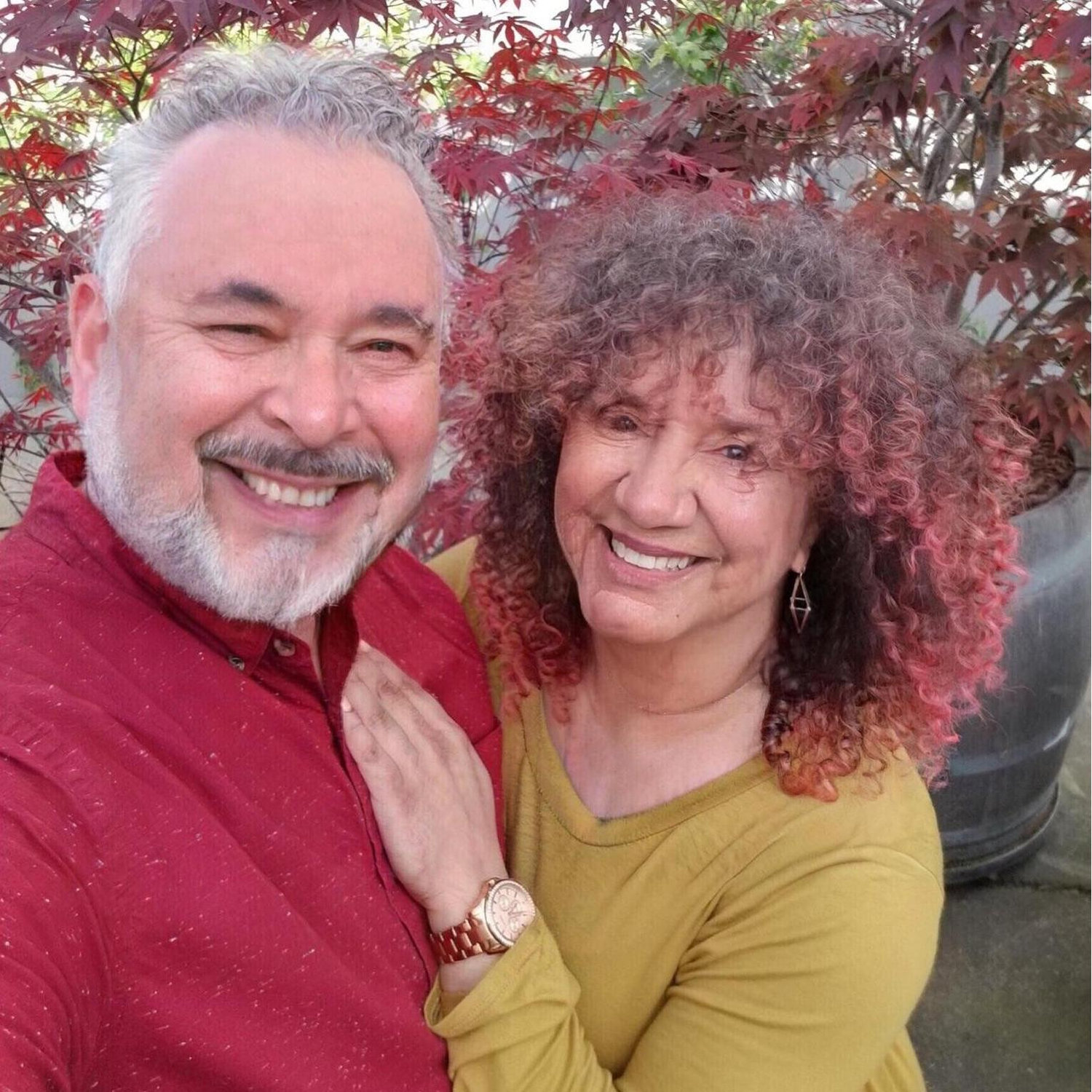 Thanks to the FaceApp for proving we're going to be a super adorable old couple.