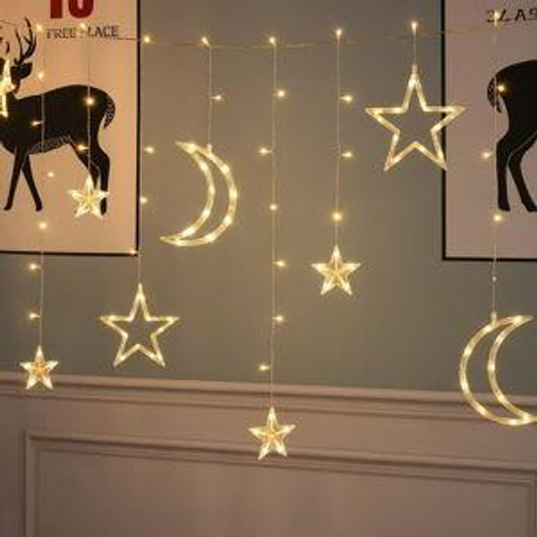Stars & Moon Twinkle Lights