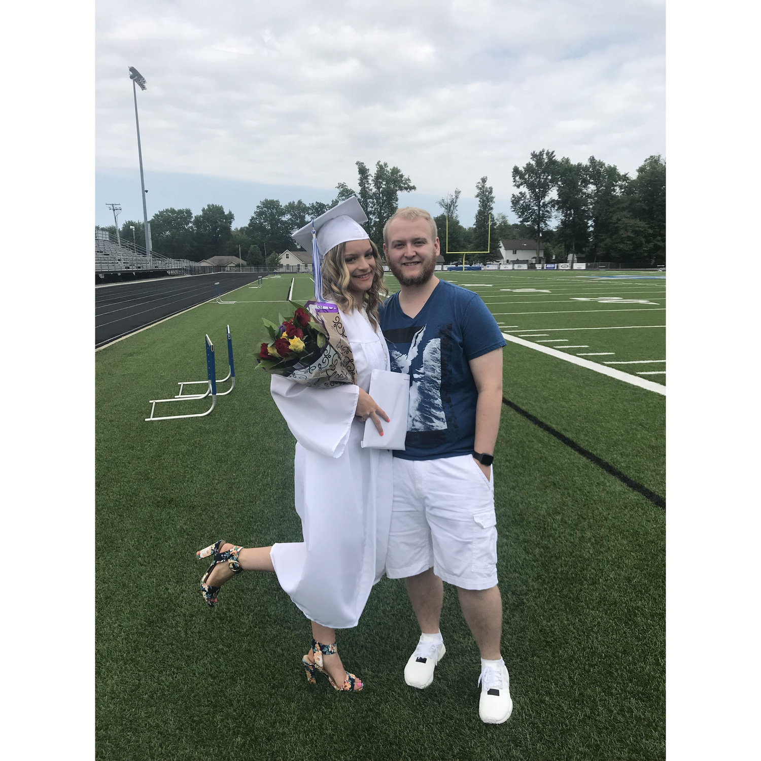 Her High School Graduation