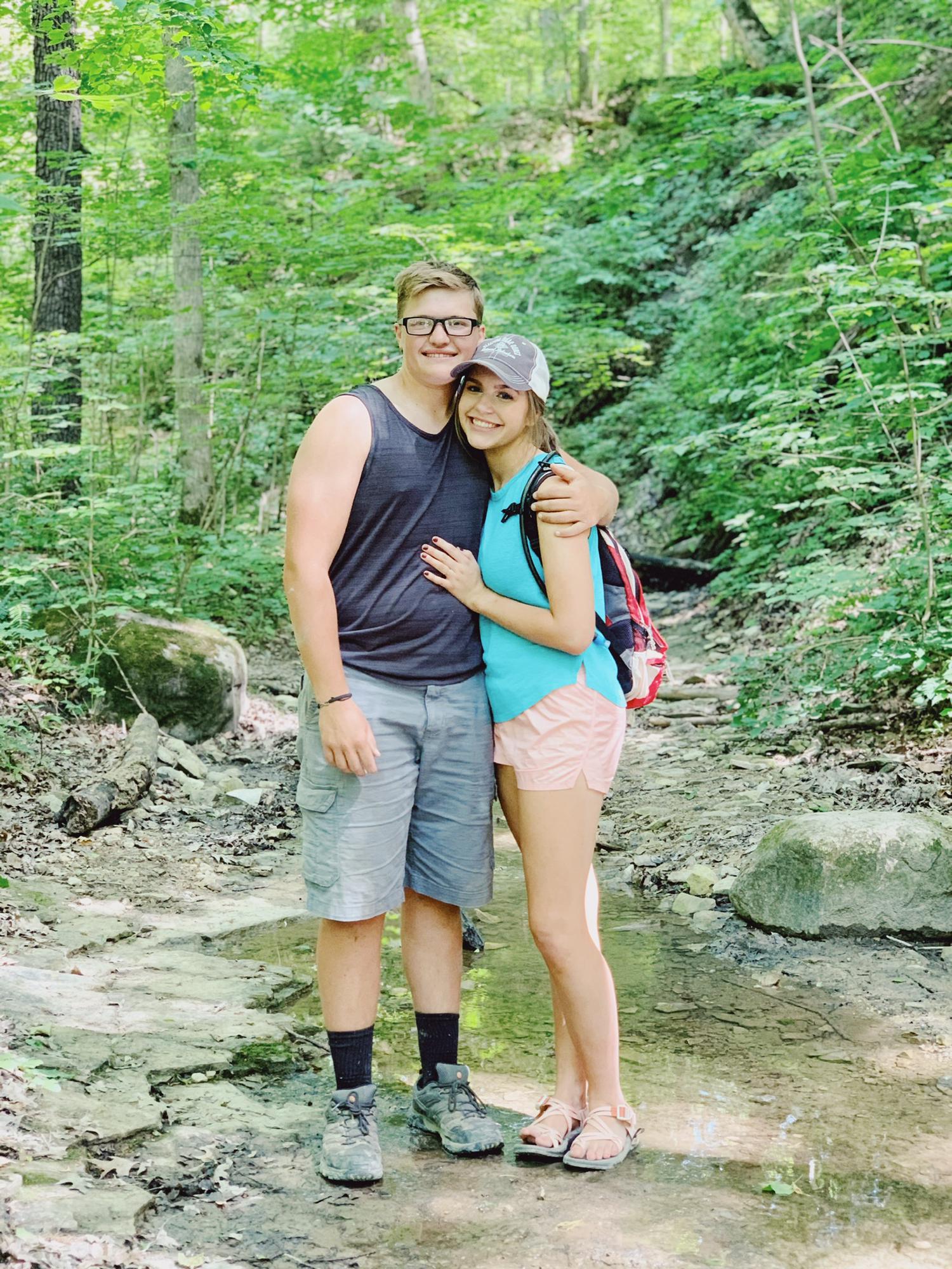 At another hike! June 8, 2020