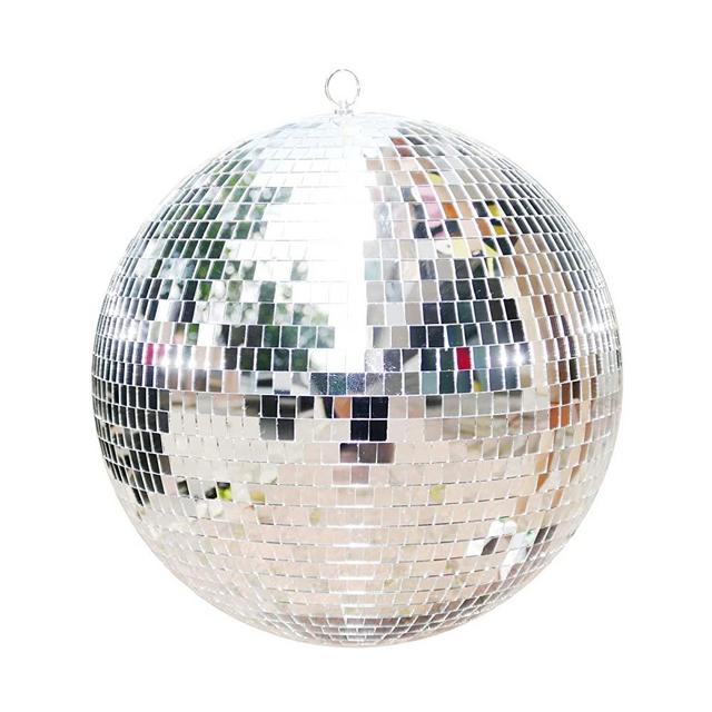 Large Disco Ball,Disco Ball,16 inch Mirror Ball Hanging Disco Ball for DJ Club Stage Bar Party Wedding Holiday Decoration