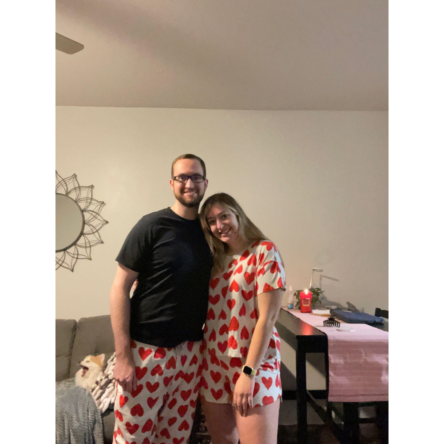 Our first Valentines day together!