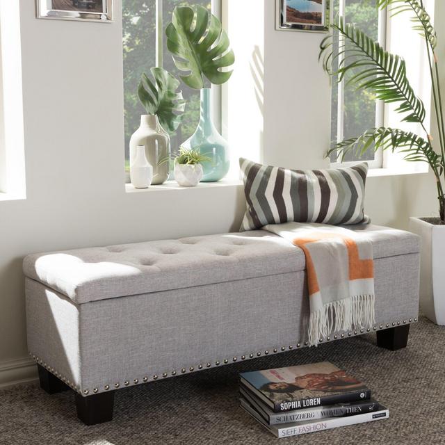 Ouzts Upholstered Storage Bench
