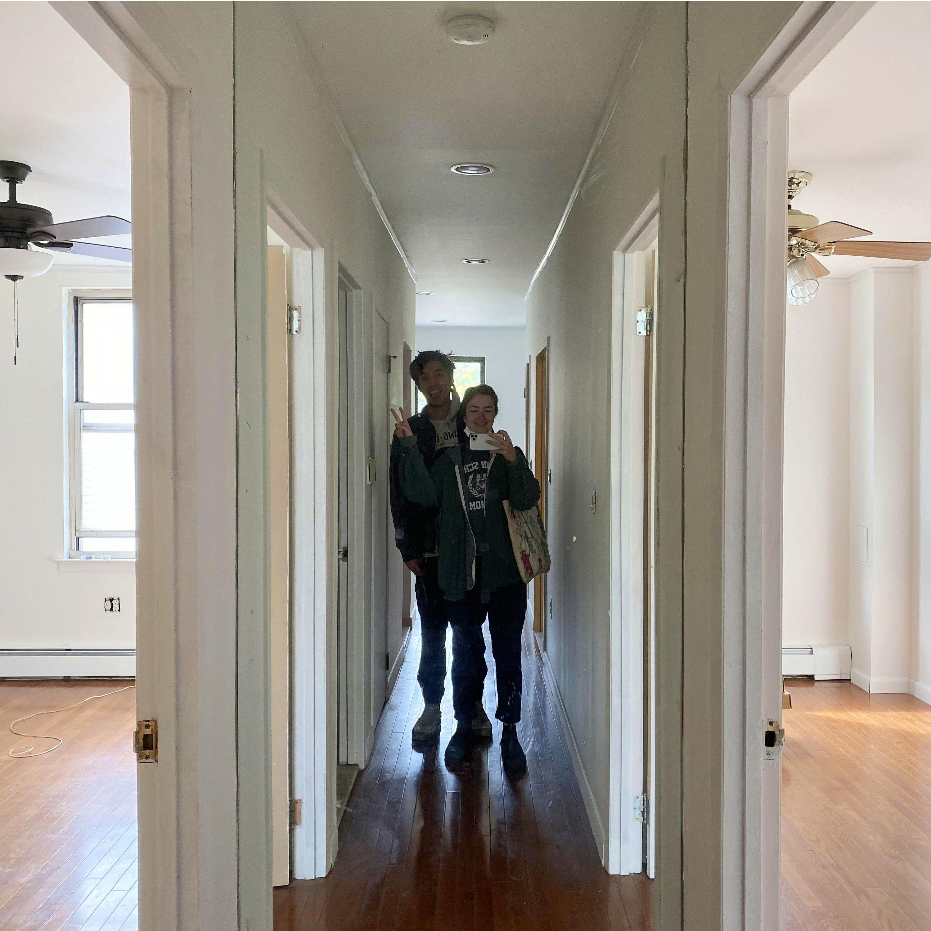 Touring our first apartment - Fulton St, Brooklyn, 2021