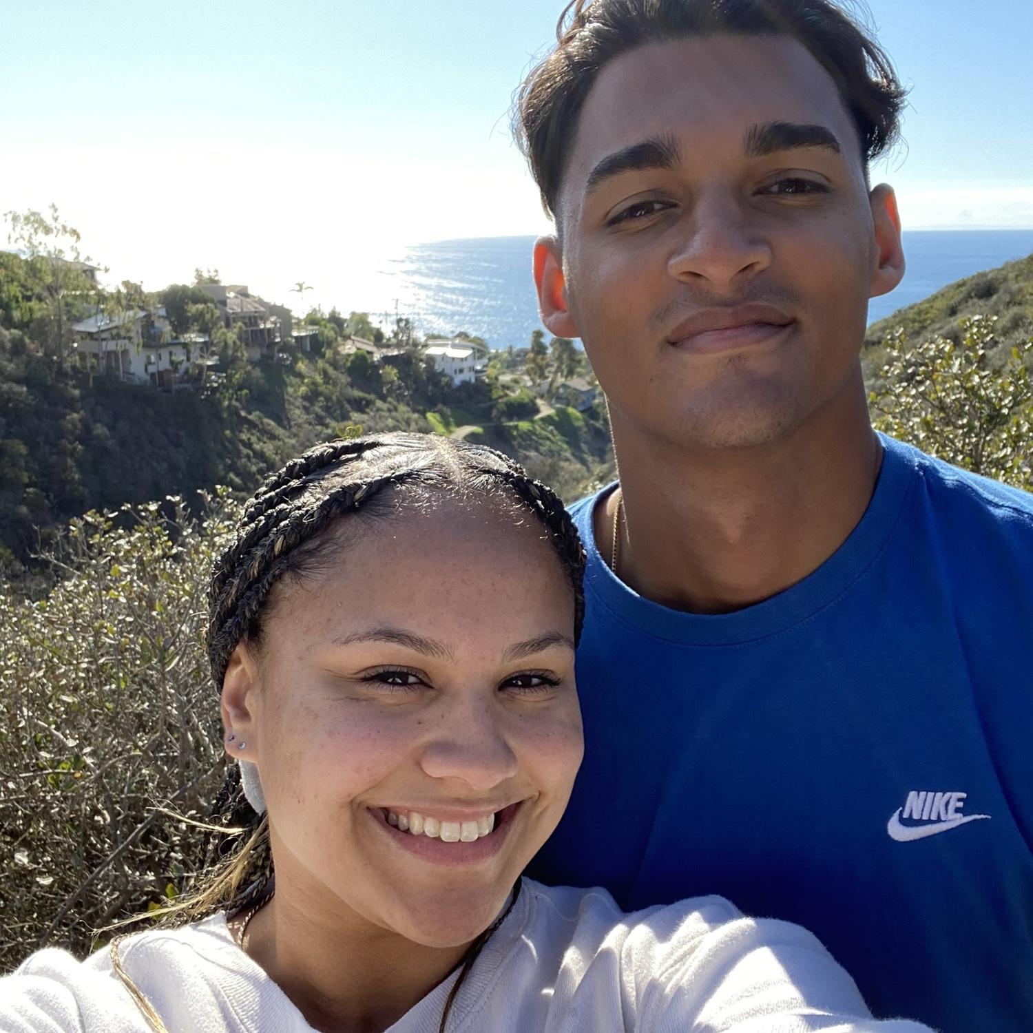 Justin’s first time in California!