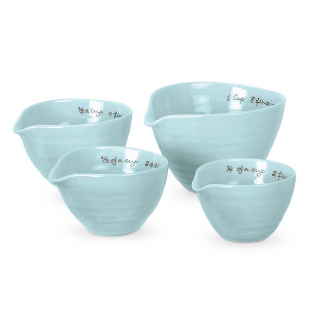 Portmeirion Sophie Conran Celadon Measuring Cups Set of 4