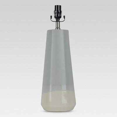 Dipped Ceramic Large Lamp Base Blue/White Lamp Only - Threshold™