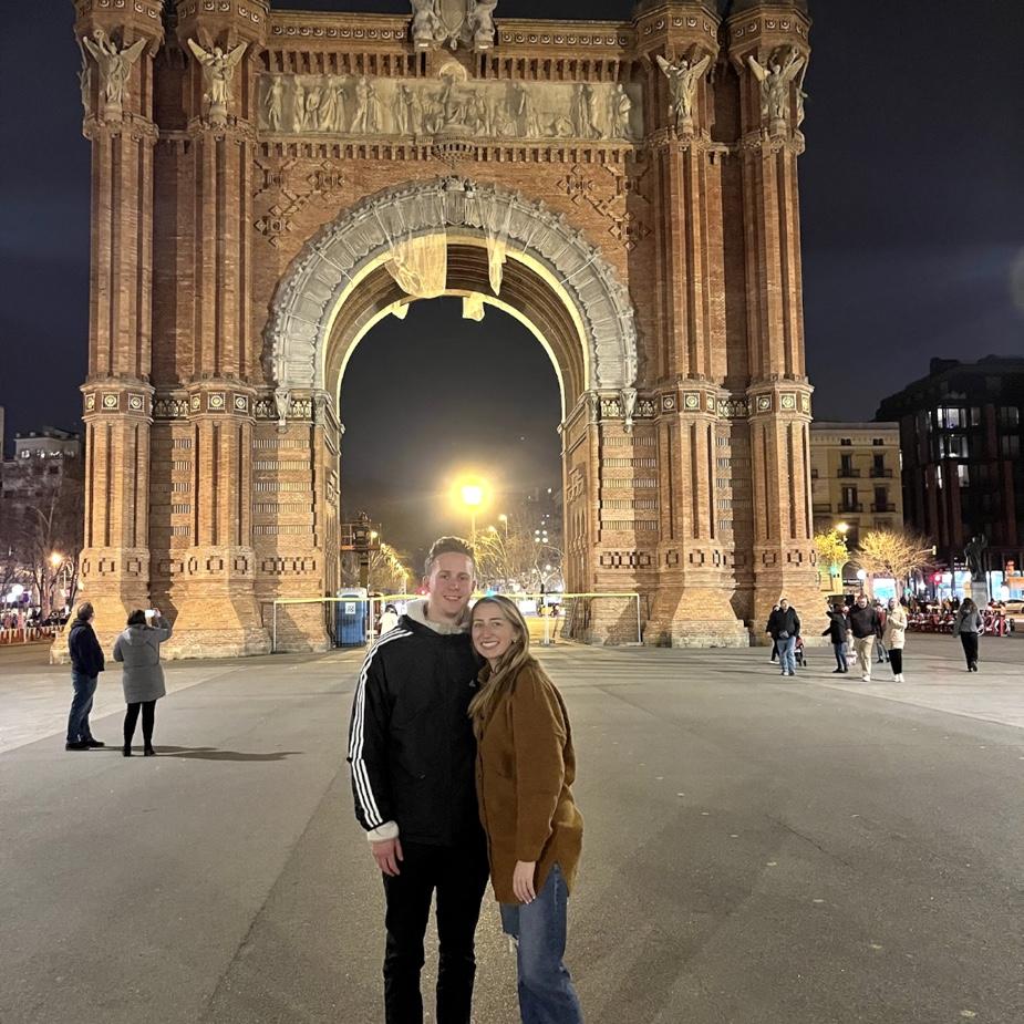Makayla got to visit Joe in Barcelona