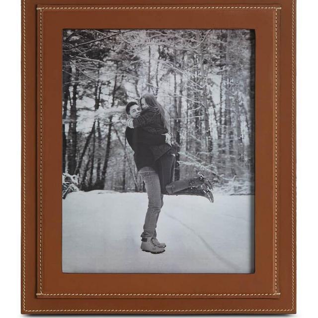 Ralph Lauren HomeBrennan Picture Frame, Saddle, 8" x 10"
