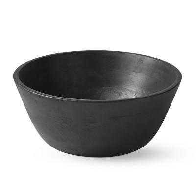 Black Wood Salad Bowl