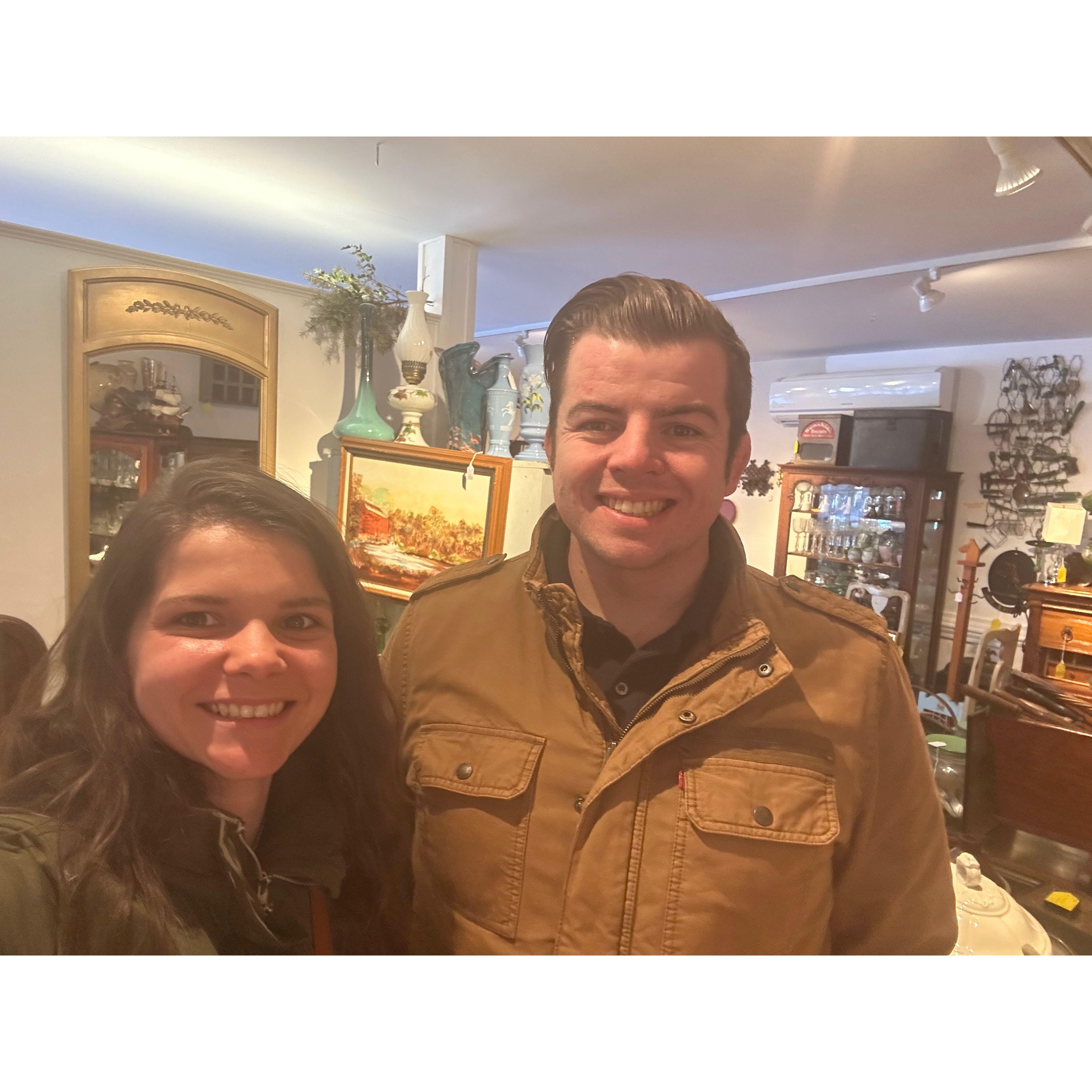 Antiquing in PA, 1/21/24