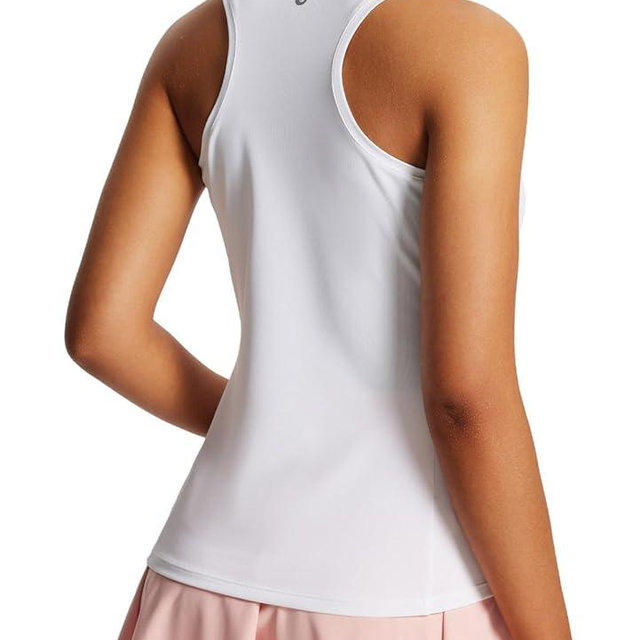 baleaf Women's Golf Shirts Tank Tops Sleeveless Tennis Polo Racerback with Collar Athletic Tanks Quick Dry