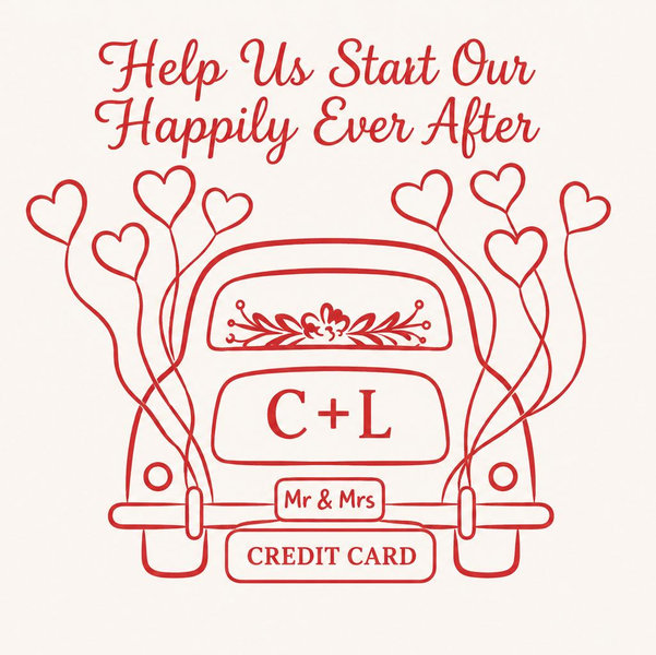 Help Us Start Our Happily Ever After (Credit Card)