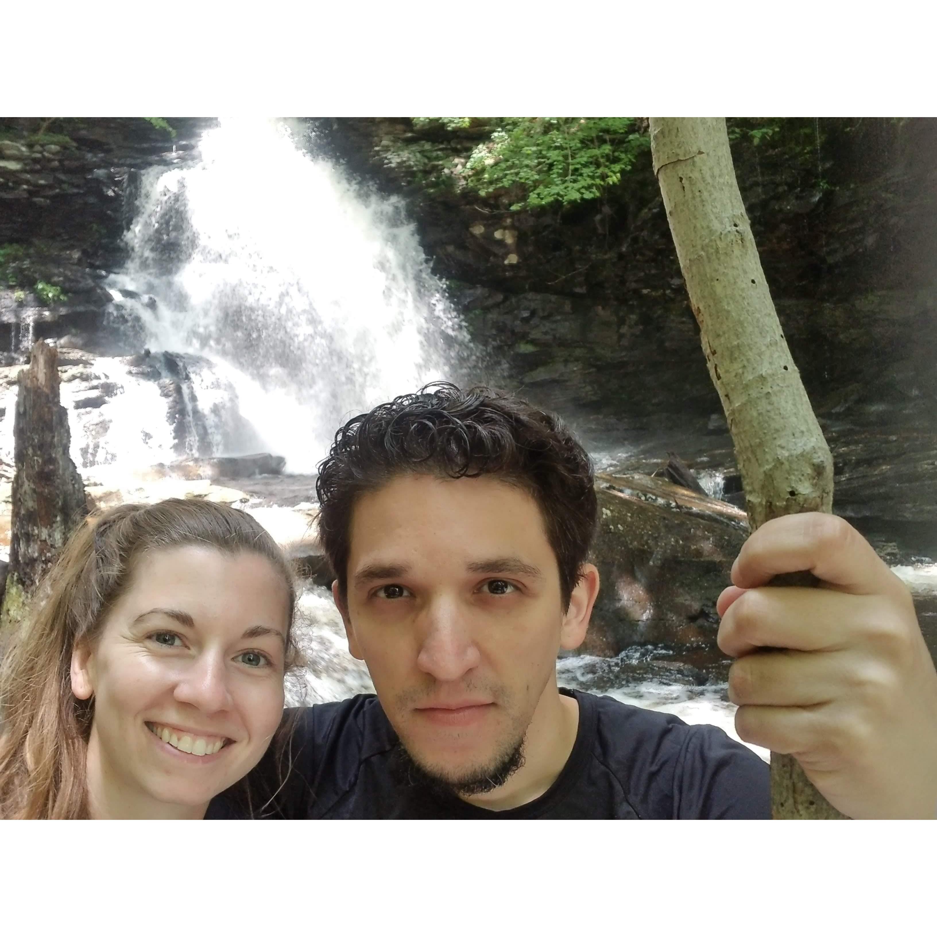 The many waterfalls of Ricketts Glen, PA