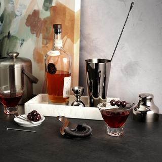 Warren 4-Piece Gunmetal Cocktail Set