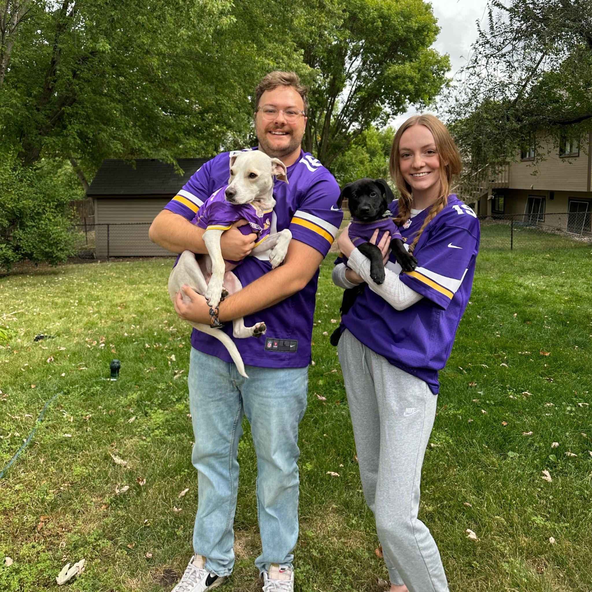 Everyone ready for game day. SKOL!