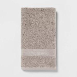 Light Gray Performance Plus Bath Towel - Threshold™ - Hand Towel
