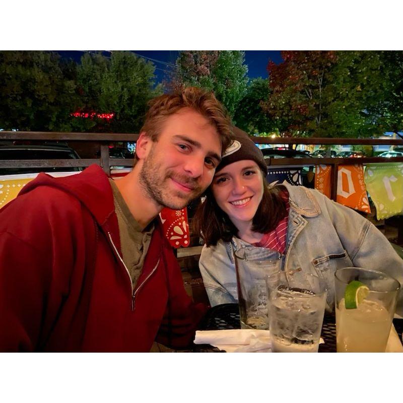 Sam's grandpa liked this one. Us at the neighborhood haunt