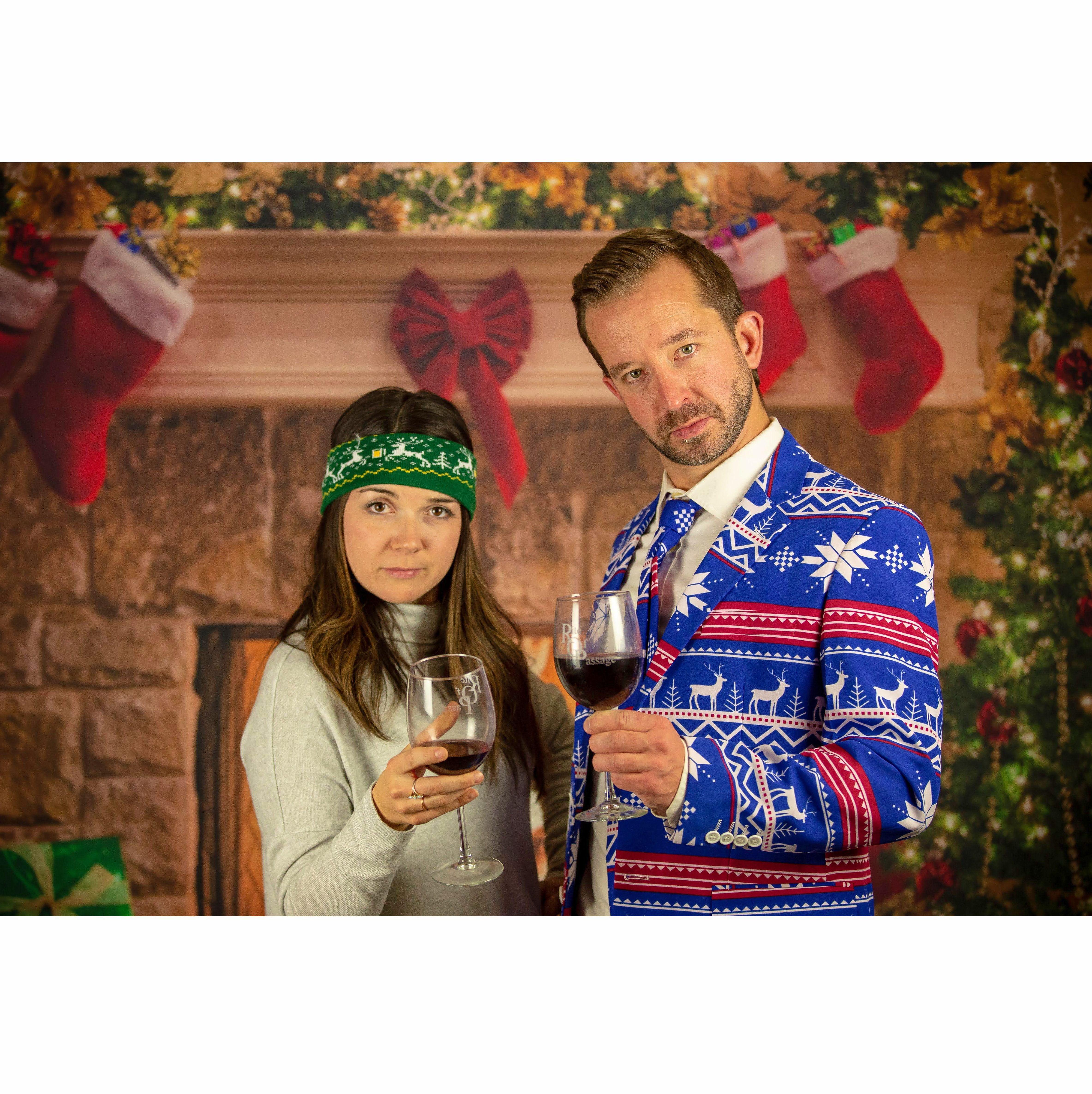 Attending the unforgettable annual holiday party of Hanna "Dondo" & Bobby's, Ft. Collins, CO (Dec. 2018)
