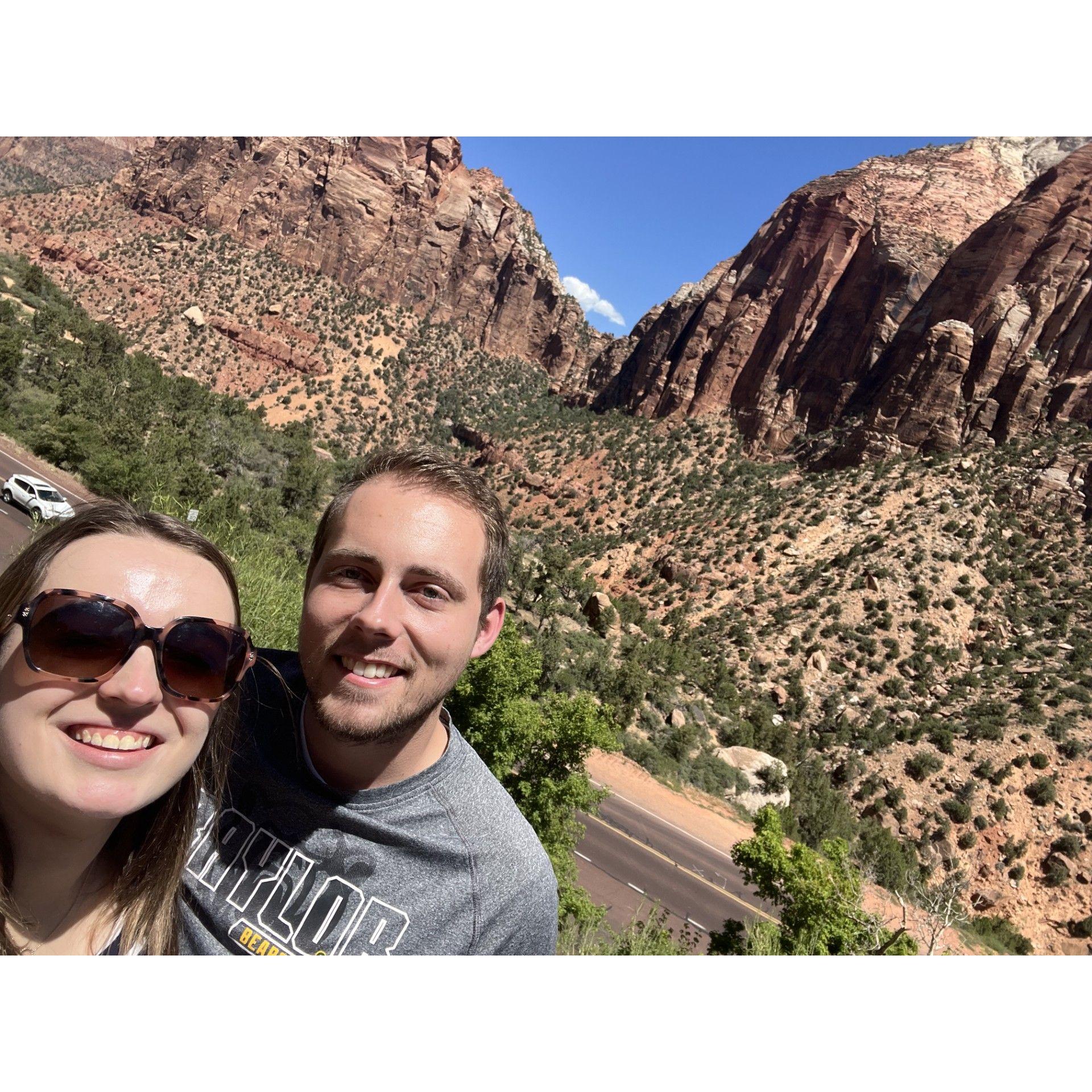 Touring Zion National Park and southern Utah where Austin is from!