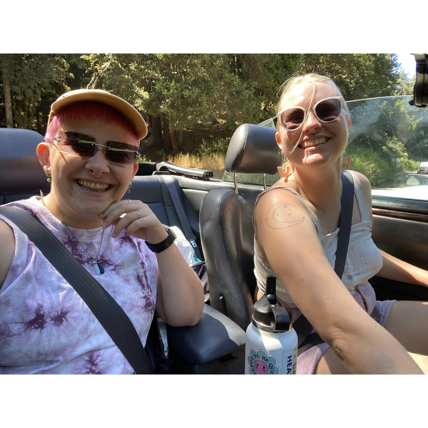 Our first trip to Santa Cruz, where Jude asked Alice to be their girlfriend