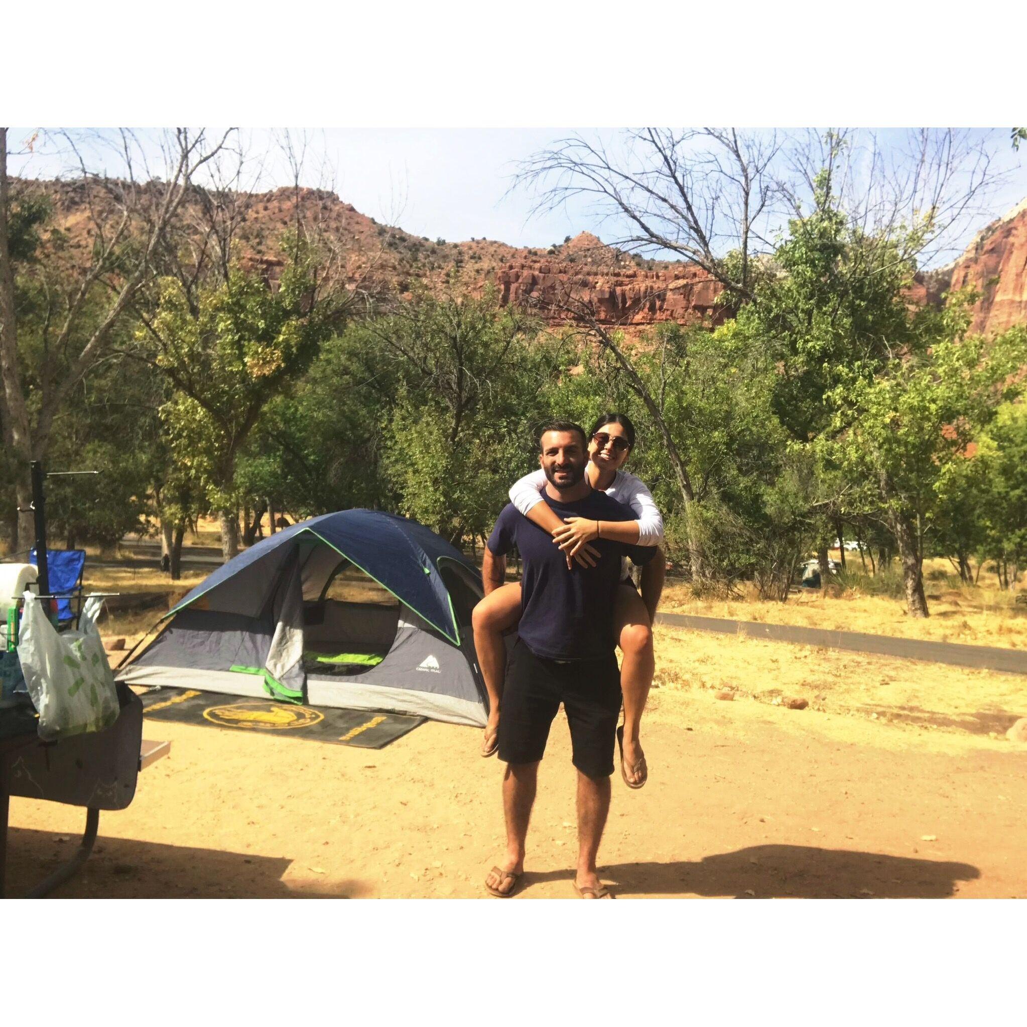 Zion Camping Oct. 2020