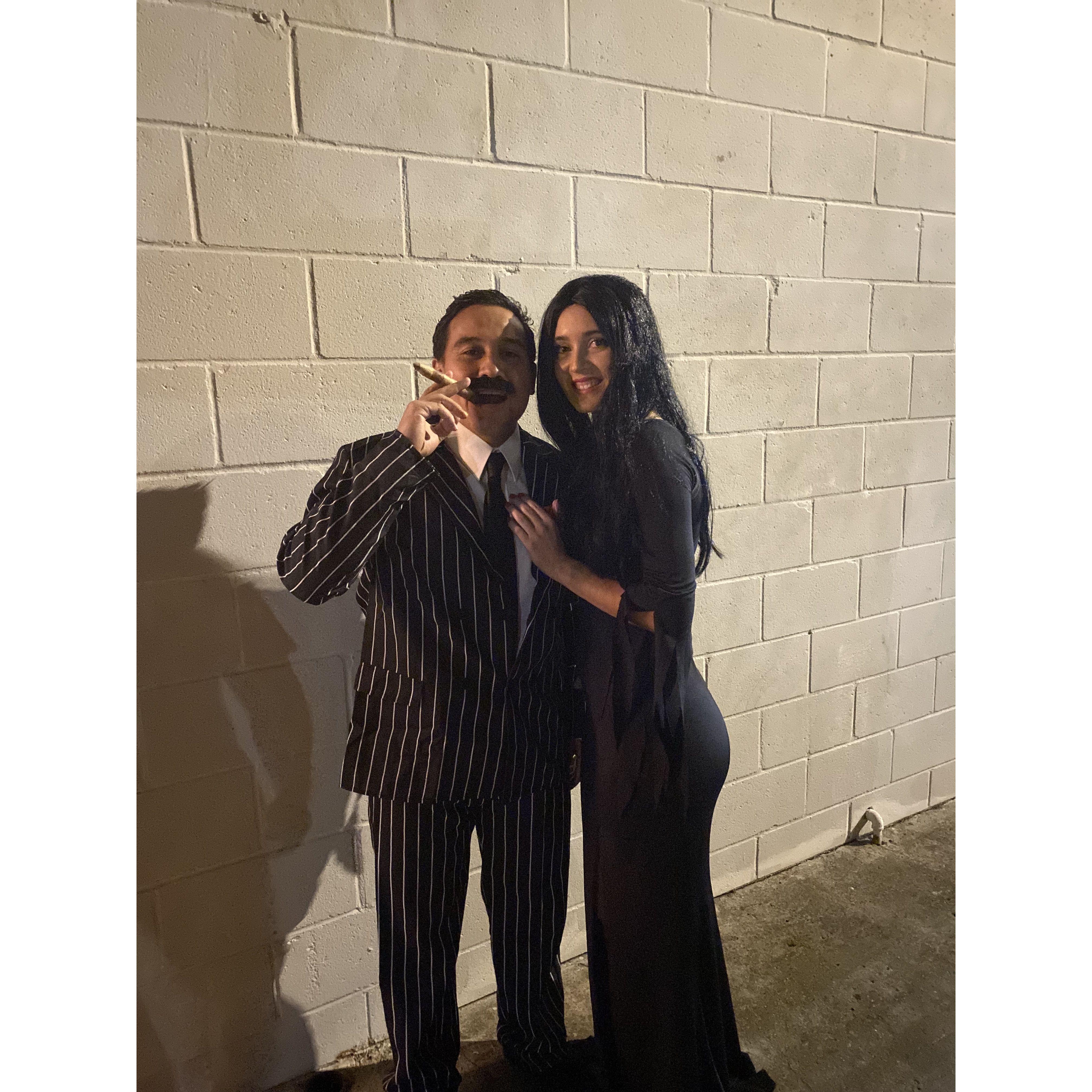 Morticia & Gomez Halloween 2022