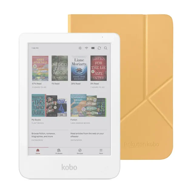 Kobo Clara Colour eReader with Case Bundle