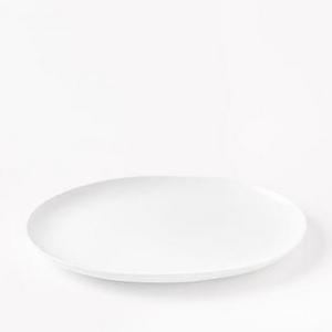 Organic Shaped Large Platter, White