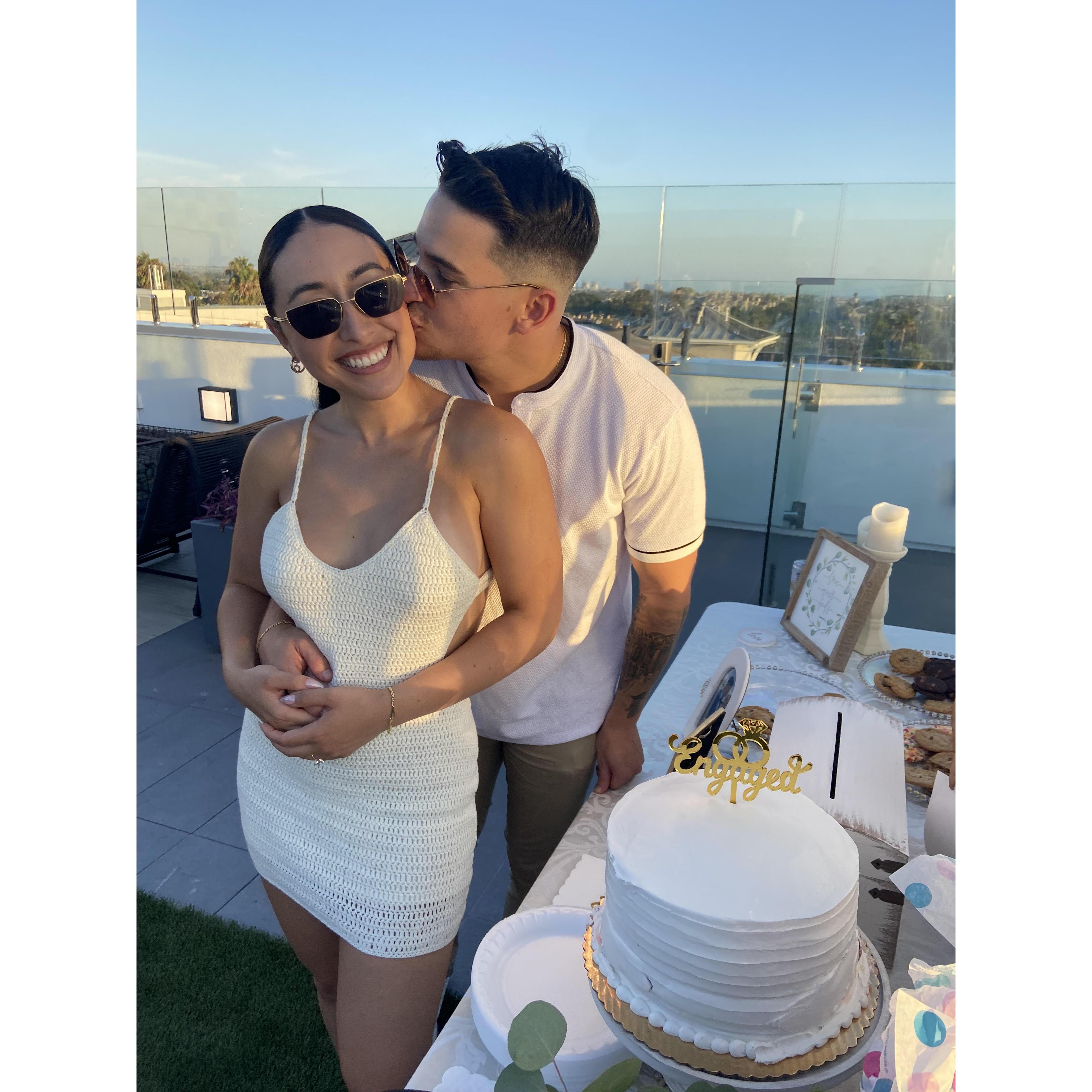 our engagement party!