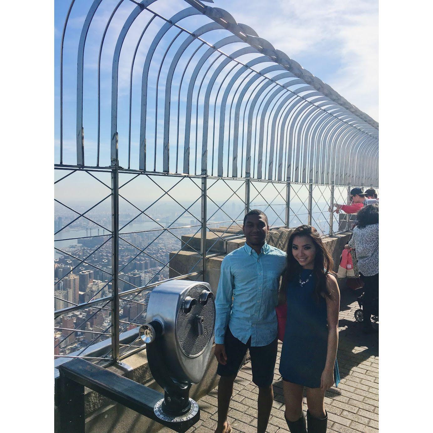 Our first NYC trip together